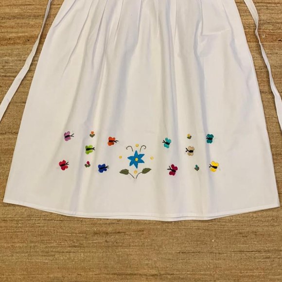 Mexican Girls Dress With Hand Embroidered. - Picture 3 of 6